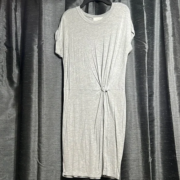 No Comment Women grey tshirt Casual Dress medium - Picture 1 of 3